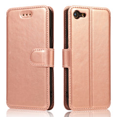 Calf Texture Magnetic Buckle Horizontal Flip Leather Case with Holder & Card Slots & Wallet & Photo Frame, For iPhone 6 / 6s, For iPhone 7 / 8, For iPhone 7 Plus / 8 Plus, For iPhone X / XS, For iPhone XR