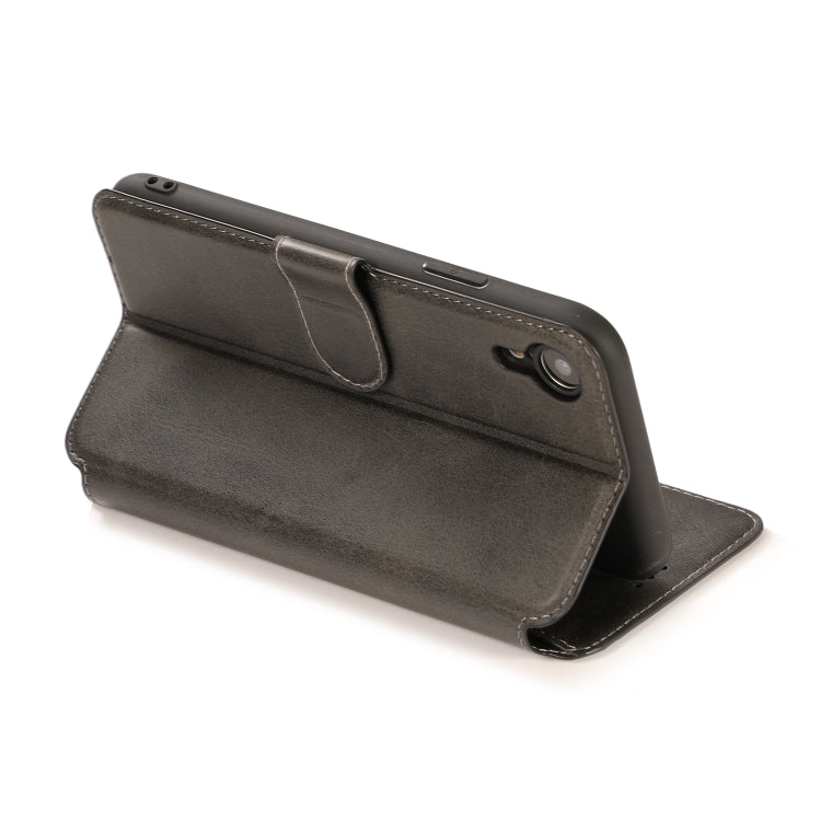 Horizontale Klapphülle aus Leder mit magnetischer Schnalle und Kalbslederstruktur, mit Halter &amp; Kartenfächern &amp; Geldbörse &amp; Bilderrahmen, für iPhone XS Max, für iPhone 12 mini, für iPhone 12 Pro Max, für iPhone 12 / 12 Pro