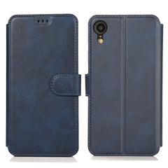 Calf Texture Magnetic Buckle Horizontal Flip Leather Case with Holder & Card Slots & Wallet & Photo Frame, For iPhone 6 / 6s, For iPhone 7 / 8, For iPhone 7 Plus / 8 Plus, For iPhone X / XS, For iPhone XR