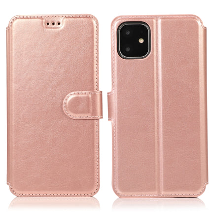 Calf Texture Magnetic Buckle Horizontal Flip Leather Case with Holder & Card Slots & Wallet & Photo Frame, For iPhone 12 / 12 Pro