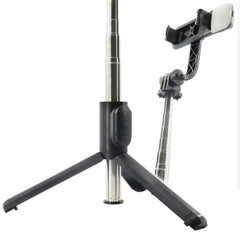 Q07 Bluetooth Selfie Stick Multifunctional Live Broadcast Tripod, Without Light, With Light