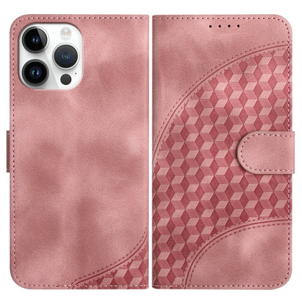 YX0060 Elephant Head Embossed Phone Leather Case with Lanyard, For iPhone 13 Pro Max, For iPhone 13 Pro, For iPhone 13