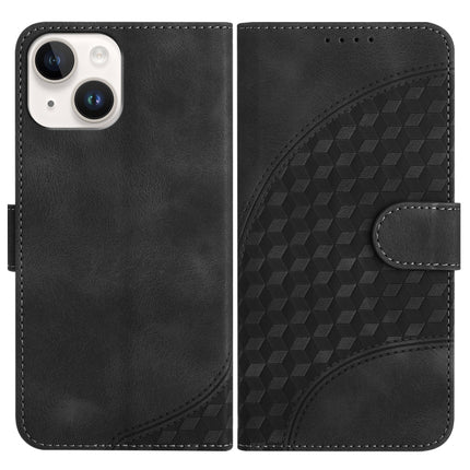 YX0060 Elephant Head Embossed Phone Leather Case with Lanyard, For iPhone 13 mini, For iPhone 12/12 Pro, For iPhone 12 Pro Max