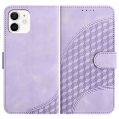 YX0060 Elephant Head Embossed Phone Leather Case with Lanyard, For iPhone 12/12 Pro, For iPhone 12 Pro Max, For iPhone 12 mini