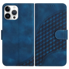 YX0060 Elephant Head Embossed Phone Leather Case with Lanyard, For iPhone 12/12 Pro, For iPhone 12 Pro Max, For iPhone 12 mini
