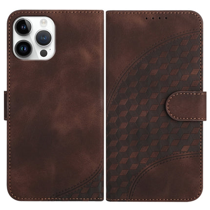 YX0060 Elephant Head Embossed Phone Leather Case with Lanyard, For iPhone 13 mini, For iPhone 12/12 Pro, For iPhone 12 Pro Max