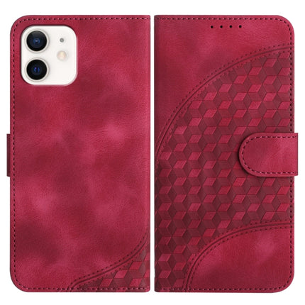 YX0060 Elephant Head Embossed Phone Leather Case with Lanyard, For iPhone 12 mini, For iPhone 11 Pro Max, For iPhone 11