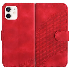 YX0060 Elephant Head Embossed Phone Leather Case with Lanyard, For iPhone 12/12 Pro, For iPhone 12 Pro Max, For iPhone 12 mini