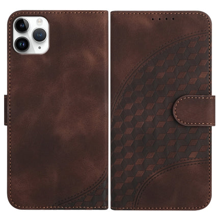 YX0060 Elephant Head Embossed Phone Leather Case with Lanyard, For iPhone 12 mini, For iPhone 11 Pro Max, For iPhone 11