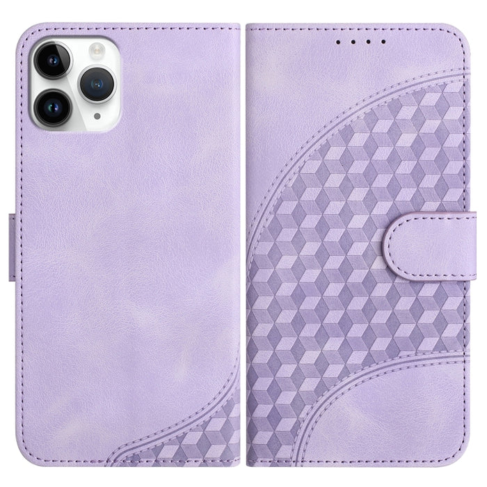 YX0060 Elephant Head Embossed Phone Leather Case with Lanyard, For iPhone 11 Pro, For iPhone XS / X, For iPhone XR