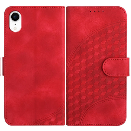 YX0060 Elephant Head Embossed Phone Leather Case with Lanyard, For iPhone 11 Pro, For iPhone XS / X, For iPhone XR