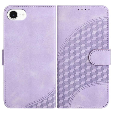 YX0060 Elephant Head Embossed Phone Leather Case with Lanyard, For iPhone 17e / 16e, For iPhone 17 Pro Max, For iPhone 17 Pro