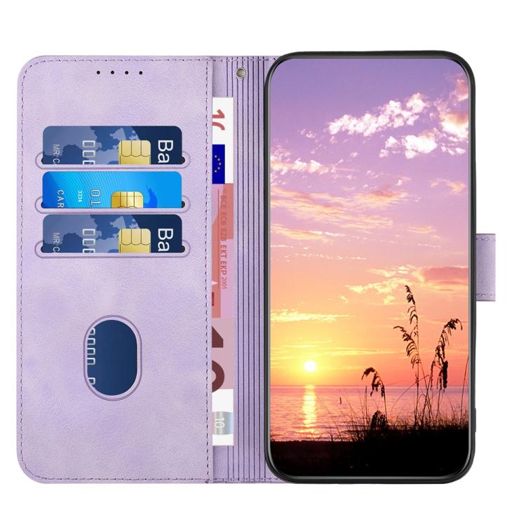 YX0060 Elephant Head Embossed Phone Leather Case with Lanyard, For iPhone 17 Air, iPhone 16e, For iPhone 16 Pro Max
