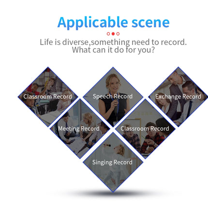 JNN C5 HD Noise Reduction Smart Recording Electronic Bracelet