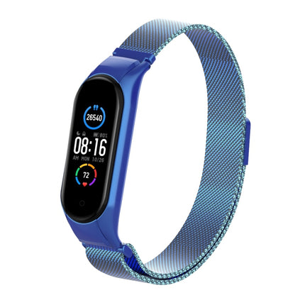 Milano Solid Color Magnetic Stainless Steel Strap, For Xiaomi Mi Band 5