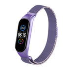 For Xiaomi Mi Band 5 / Dazzling Purple