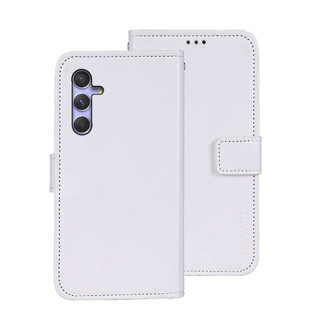 idewei Crazy Horse Texture Leather Phone Case, For Samsung Galaxy A25 5G, For Samsung Galaxy S23 FE 5G