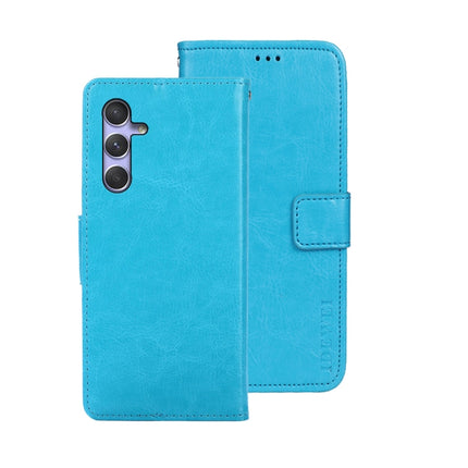 idewei Crazy Horse Texture Leather Phone Case, For Samsung Galaxy A25 5G, For Samsung Galaxy S23 FE 5G