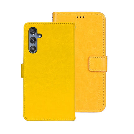 idewei Crazy Horse Texture Leather Phone Case, For Samsung Galaxy A05 4G, For Samsung Galaxy A05s 4G, For Samsung Galaxy M34 5G / F34 5G