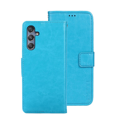 idewei Crazy Horse Texture Leather Phone Case, For Samsung Galaxy A05 4G, For Samsung Galaxy A05s 4G, For Samsung Galaxy M34 5G / F34 5G