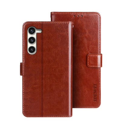 idewei Crazy Horse Texture Leather Phone Case, For Samsung Galaxy S24 Ultra 5G, For Samsung Galaxy S24+ 5G, For Samsung Galaxy S24 5G