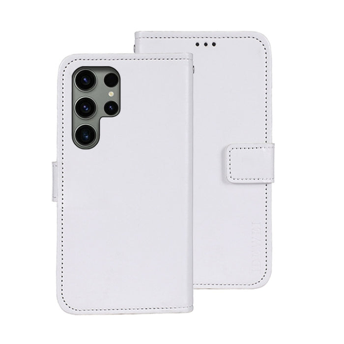 idewei Crazy Horse Texture Leather Phone Case, For Samsung Galaxy S24 Ultra 5G, For Samsung Galaxy S24+ 5G, For Samsung Galaxy S24 5G