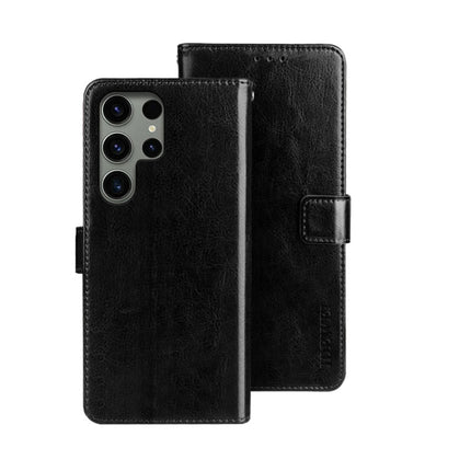 idewei Crazy Horse Texture Leather Phone Case, For Samsung Galaxy S24 Ultra 5G, For Samsung Galaxy S24+ 5G, For Samsung Galaxy S24 5G