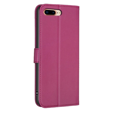 Four-leaf Embossed Leather Phone Case, For iPhone 7 Plus / 8 Plus
