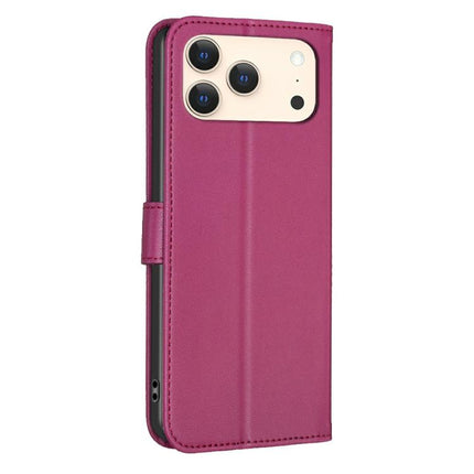 Four-leaf Embossed Leather Phone Case, For iPhone 17 Pro Max, For iPhone 17 Pro, For iPhone 17, For iPhone Air