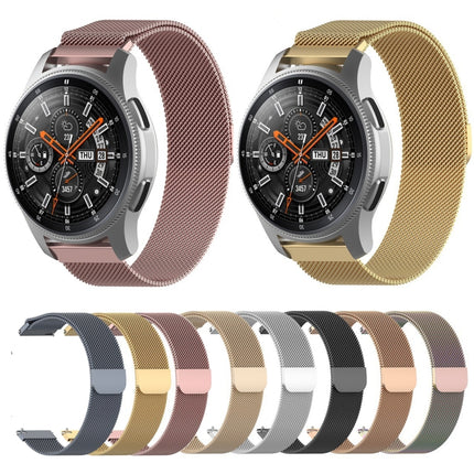For Huami Amazfit GTS 20mm Milanese Magnetic Metal Replacement Strap Watchband, 20mm