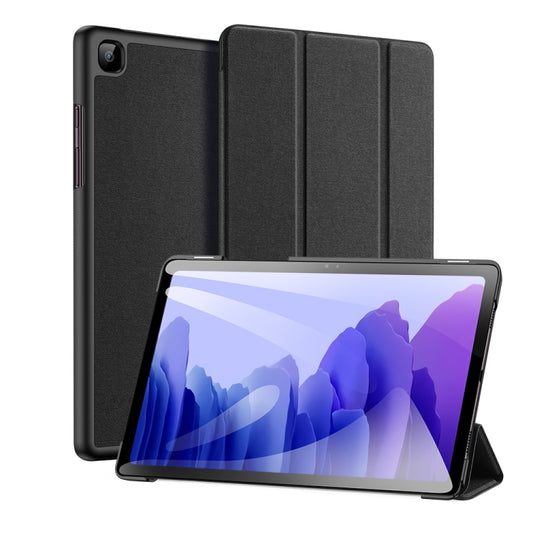 DUX DUCIS Domo Series Horizontal Flip Magnetic PU Leather Case with Three-folding Holder & Sleep / Wake-up Function & Pen Slot, For Samsung Galaxy Tab A7 SM-T505, For Samsung Galaxy Tab S7 11 inch, For Samsung Galaxy Tab S7+ 12.4 inch