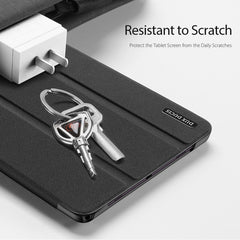 DUX DUCIS Domo Series Horizontal Flip Magnetic PU Leather Case with Three-folding Holder & Sleep / Wake-up Function & Pen Slot, For Samsung Galaxy Tab A7 SM-T505, For Samsung Galaxy Tab S7 11 inch, For Samsung Galaxy Tab S7+ 12.4 inch