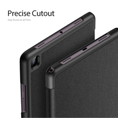 DUX DUCIS Domo Series Horizontal Flip Magnetic PU Leather Case with Three-folding Holder & Sleep / Wake-up Function & Pen Slot, For Samsung Galaxy Tab A7 SM-T505, For Samsung Galaxy Tab S7 11 inch, For Samsung Galaxy Tab S7+ 12.4 inch