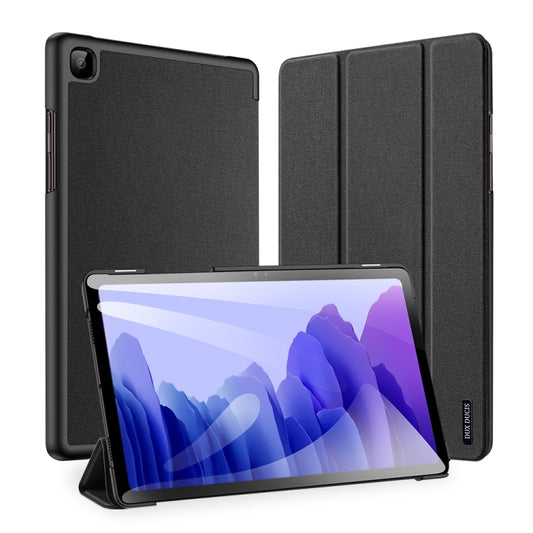 DUX DUCIS Domo Series Horizontal Flip Magnetic PU Leather Case with Three-folding Holder & Sleep / Wake-up Function & Pen Slot, For Samsung Galaxy Tab A7 SM-T505, For Samsung Galaxy Tab S7 11 inch, For Samsung Galaxy Tab S7+ 12.4 inch