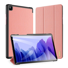DUX DUCIS Domo Series Horizontal Flip Magnetic PU Leather Case with Three-folding Holder & Sleep / Wake-up Function & Pen Slot, For Samsung Galaxy Tab A7 SM-T505, For Samsung Galaxy Tab S7 11 inch, For Samsung Galaxy Tab S7+ 12.4 inch