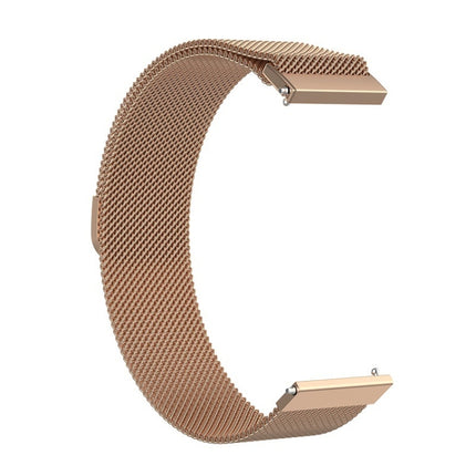 For Huami Amazfit GTS 22mm Milanese Magnetic Metal Replacement Strap Watchband, 22mm