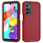 For Samsung Galaxy A15 5G / Red + Black
