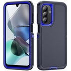 For Samsung Galaxy A26 5G / Dark Blue + Royal Blue