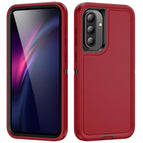 For Samsung Galaxy A56 5G / Red + Black