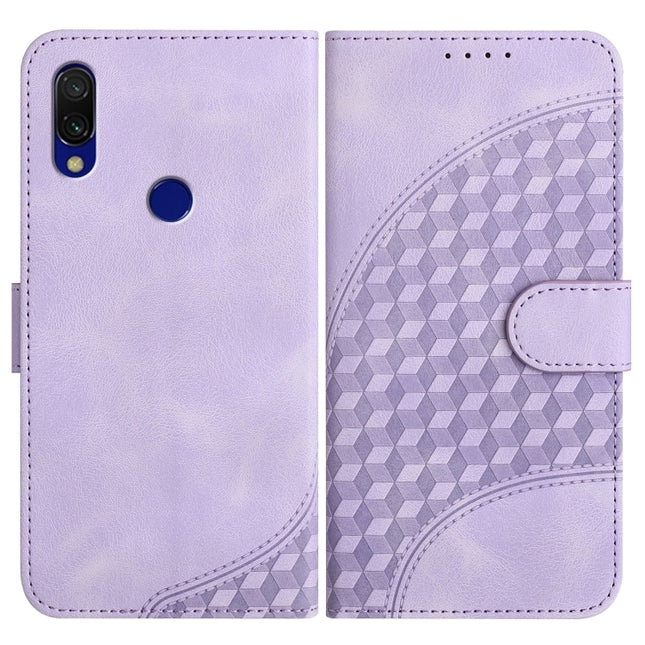 YX0060 Elephant Head Embossed Phone Leather Case with Lanyard, For Xiaomi Redmi 7, For Xiaomi Redmi Note 7/7 Pro, For Xiaomi Redmi Go