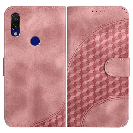 YX0060 Elephant Head Embossed Phone Leather Case with Lanyard, For Xiaomi Redmi 7, For Xiaomi Redmi Note 7/7 Pro, For Xiaomi Redmi Go