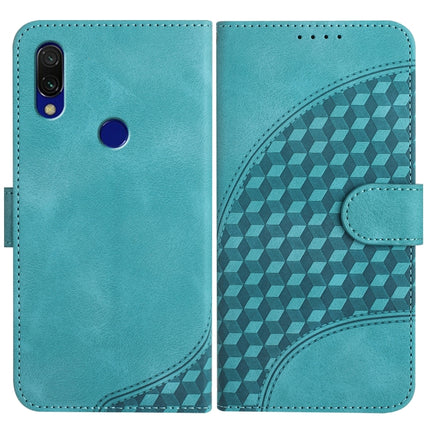 YX0060 Elephant Head Embossed Phone Leather Case with Lanyard, For Xiaomi Redmi 7, For Xiaomi Redmi Note 7/7 Pro, For Xiaomi Redmi Go
