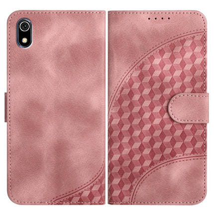 YX0060 Elephant Head Embossed Phone Leather Case with Lanyard, For Xiaomi Mi CC9, For Xiaomi Redmi K20, For Xiaomi Redmi 7A
