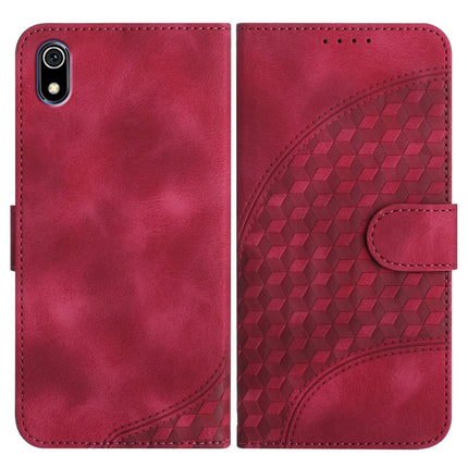 YX0060 Elephant Head Embossed Phone Leather Case with Lanyard, For Xiaomi Mi CC9, For Xiaomi Redmi K20, For Xiaomi Redmi 7A