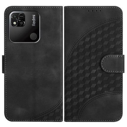 YX0060 Elephant Head Embossed Phone Leather Case with Lanyard, For Xiaomi Redmi 10A 4G, For For Xiaomi Redmi 10C 4G Global/10 India, For Xiaomi Redmi Note 11 4G/Note 11S 4G Global