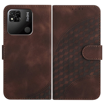 YX0060 Elephant Head Embossed Phone Leather Case with Lanyard, For Xiaomi Redmi 10A 4G, For For Xiaomi Redmi 10C 4G Global/10 India, For Xiaomi Redmi Note 11 4G/Note 11S 4G Global