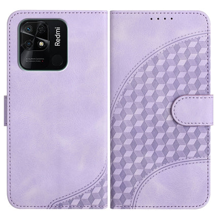 YX0060 Elephant Head Embossed Phone Leather Case with Lanyard, For Xiaomi Redmi 10A 4G, For For Xiaomi Redmi 10C 4G Global/10 India, For Xiaomi Redmi Note 11 4G/Note 11S 4G Global