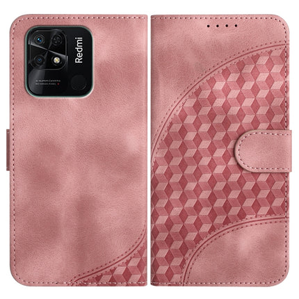 YX0060 Elephant Head Embossed Phone Leather Case with Lanyard, For Xiaomi Redmi 10A 4G, For For Xiaomi Redmi 10C 4G Global/10 India, For Xiaomi Redmi Note 11 4G/Note 11S 4G Global