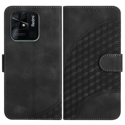 YX0060 Elephant Head Embossed Phone Leather Case with Lanyard, For Xiaomi Redmi 10A 4G, For For Xiaomi Redmi 10C 4G Global/10 India, For Xiaomi Redmi Note 11 4G/Note 11S 4G Global