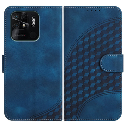 YX0060 Elephant Head Embossed Phone Leather Case with Lanyard, For Xiaomi Redmi 10A 4G, For For Xiaomi Redmi 10C 4G Global/10 India, For Xiaomi Redmi Note 11 4G/Note 11S 4G Global